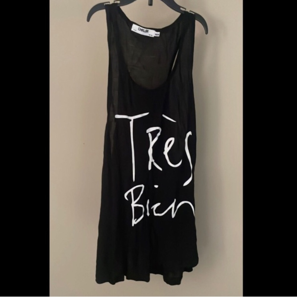 Très Bien black tank